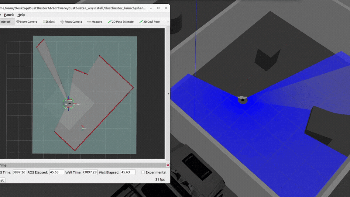 Demonstration of Route Navigation via Genetic Algorithm in Gazebo Simulation